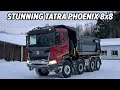 TATRA PHOENIX- przeja�d�ka po �nie�nej Szwecji