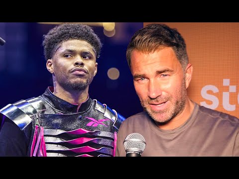 Eddie Hearn BREAKS SILENCE on Shakur Stevenson SPLIT rumor & reacts to Eubank Sr interview