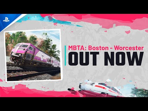 Train Sim World 5 - MBTA Commuter Launch Trailer | PS5 & PS4 Games