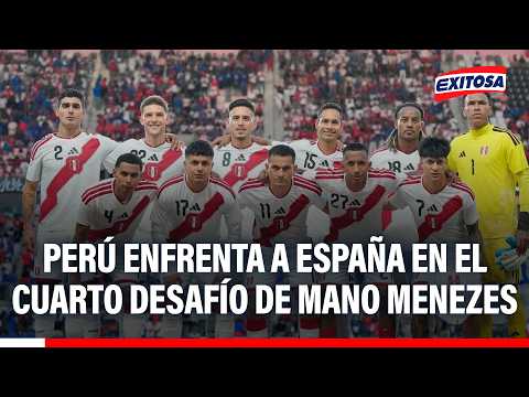 🔴🔵 Posible once de Perú ante España por amistoso internacional
