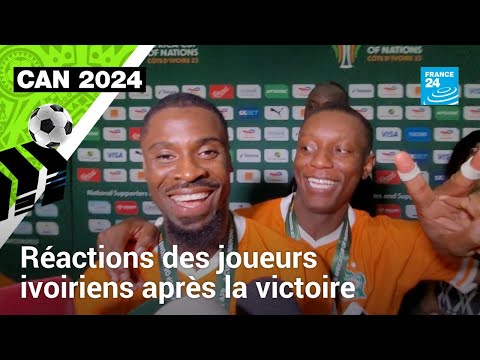 CAN 2024 : réactions des joueurs de la Côte d'Ivoire, nouveaux champions d’Afrique • FRANCE 24