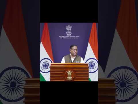 Official Spokesperson Shri Randhir Jaiswal on India's position on Palestine