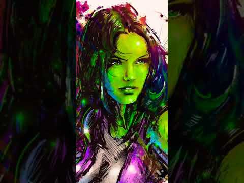 She hulk 💚💚😻😍20 pics in 20 sec🔥🔥 #shorts#marvel#hulk