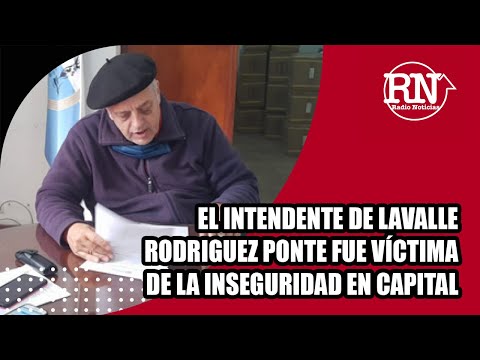 El intendente de Lavalle víctima de inseguridad: le robaron el teléfono en un colectivo de capital