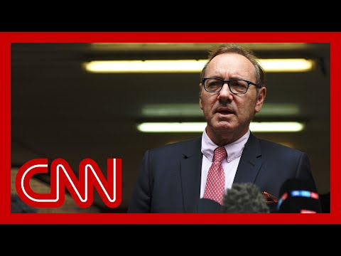 Watch moment Kevin Spacey speaks to reporters after being cleared of all sexual assault charges