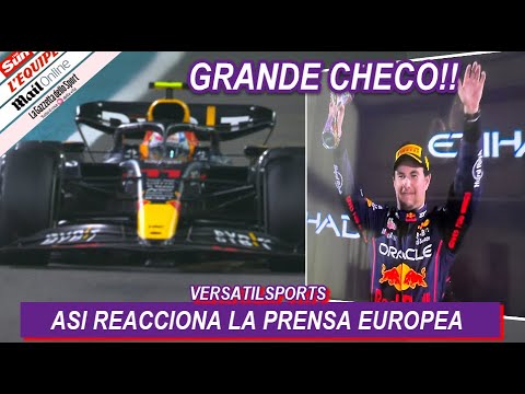 ASI REACCIONA PRENSA EUROPEA a PODIO de CHECO PEREZ GRAN PREMIO ABU DHABI F1