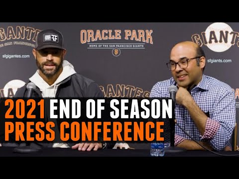 2021: End of Season Press Conference video clip