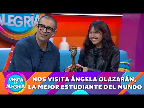 La mejor estudiante del mundo nos visitó | Programa 27 de septiembre 2024 PARTE 1 | Venga La Alegría