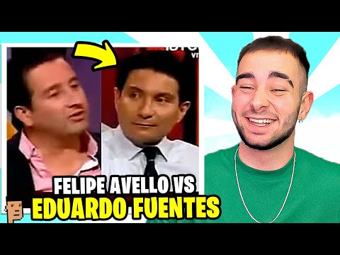 reacción a felipe avello vs eduardo fuentes en mentiras verdaderas