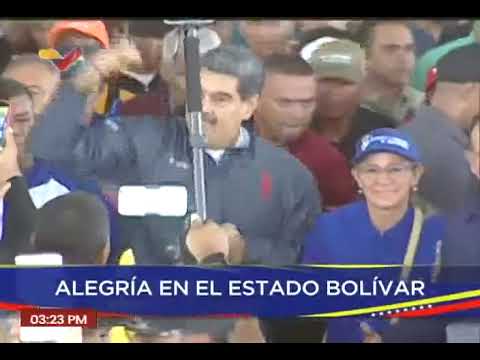 Maduro en acto con trabajadores de SIDOR (Siderúrgica del Orinoco), 17 de junio de 2024