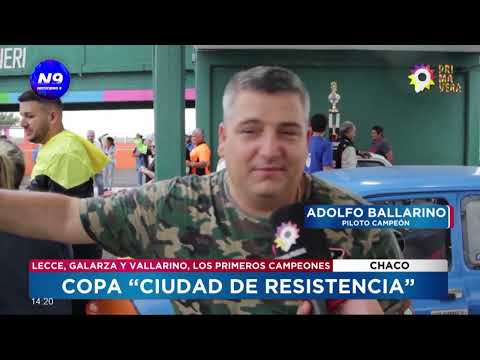 Copa “Ciudad de Resistencia”: Lecce, Galarza y Vallarino, los primeros campeones - NOTICIERO 9