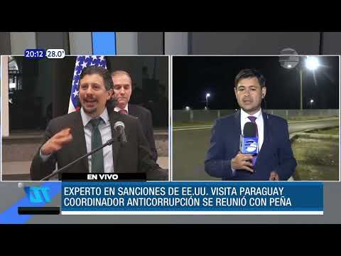 Experto en sanciones de Estados Unidos visita Paraguay