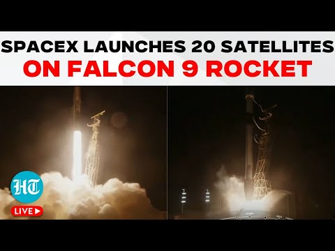 LIVE: SpaceX Launches 20 OneWeb Satellites To Low-Earth Orbit On Falcon 9 Rocket | Elon Musk