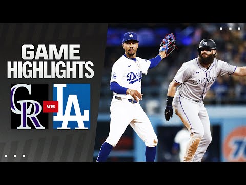 Rockies vs. Dodgers Game Highlights (5/31/24) | MLB Highlights