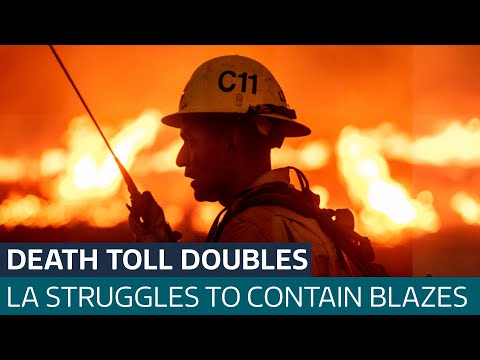 'Not out of danger': At least ten dead as Los Angeles wildfires destroys near 10,000 homes ITV News