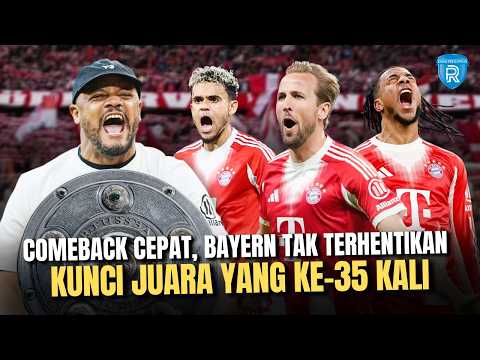 Pesta Juara! Bayern Munchen Resmi Raja Jerman ke-35, Dominasi Tak Terbantahkan