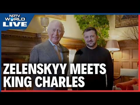 Zelensky LIVE | Ukrainian President Volodymyr Zelensky Meets King Charles | UK- Ukraine