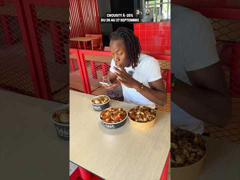 Offre du 26 au 27 septembre dans tous les restaurants kawok de France #kawokfrance #pouletcrousty