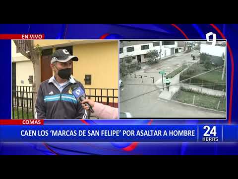 Comas: Policía captura a “Marcas de San Felipe acusados de robo