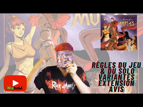 Dance of Muse - Règles du Jeu +Variantes + Solo  +Extension + Avis - Space Otter Publishing