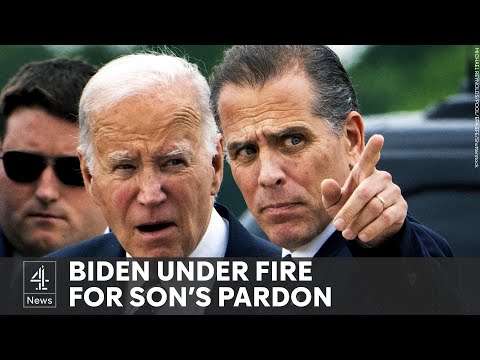 White House defends Joe Biden’s Hunter pardon