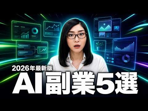 【2026年最新】AI副業おすすめ5選|初心者が月5万円を狙う現実的な始め方