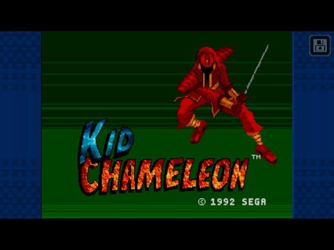 kid chameleon video