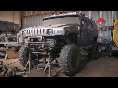 Строим HUMMER H2 для OFFROAD! Он уже на КОЛЁСАХ!