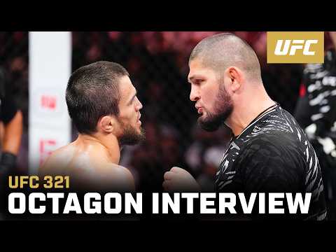 Umar Nurmagomedov Octagon Interview | UFC 321
