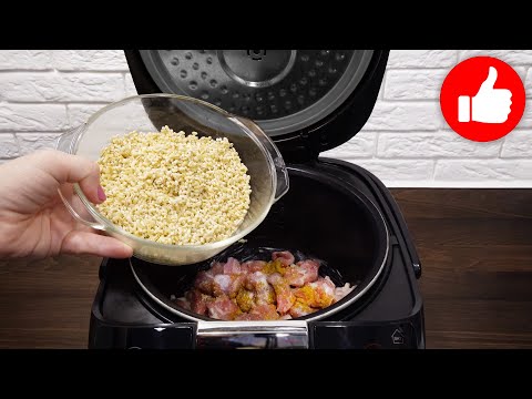 Очень Вкусное Блюдо из перловки и курицы. Этот Ужин в мультиварке Вас покорит! Вкусный Рецепт!