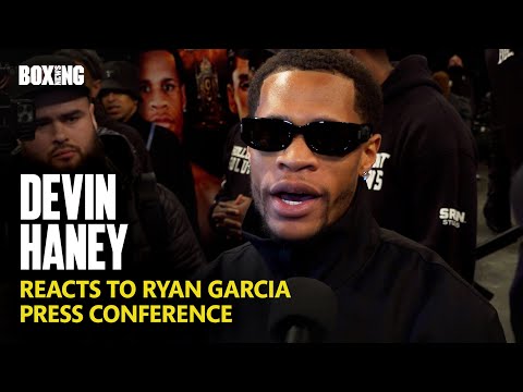 “that s*** isn’t normal! ” – devin haney reacts to ryan garcia press conference
