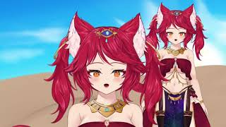 久しぶりに衣装変えましたって紹介動画 【live2d】