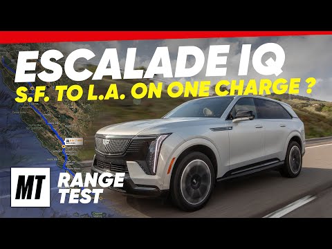 2025 Cadillac Escalade IQ Road Trip: Testing the Largest Electric SUV's 460-Mile Range