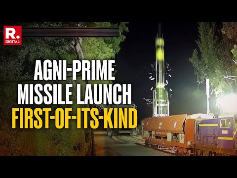 BREAKING: Intermediate Range Agni-Prime Missile Gets First Of Its Kind Launch | India