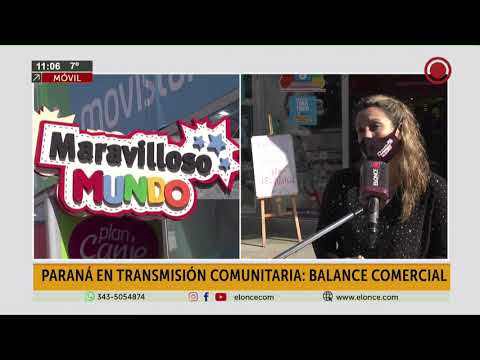 Paraná en transmisión comunitaria, balance comercial