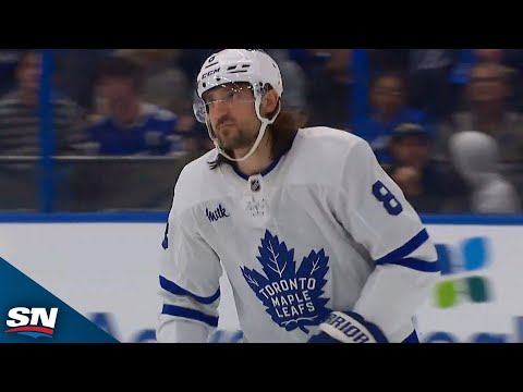 Chris Tanev Fires Home First Goal In A Maple Leafs Jersey