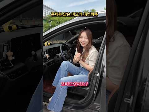 문채원 닮은 미모의 여성차주