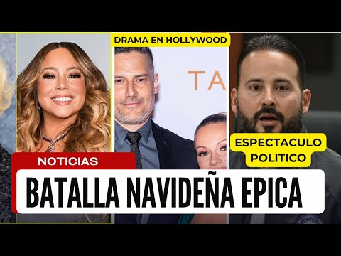 BATALLA NAVIDEÑA EPICA/DRAMA EN HOLLYWOOD/ESPECTACULO POLITICO