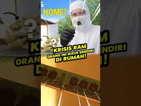 Krisis RAM Bikin Orang Ini Nekat Bikin Sendiri di Rumah!