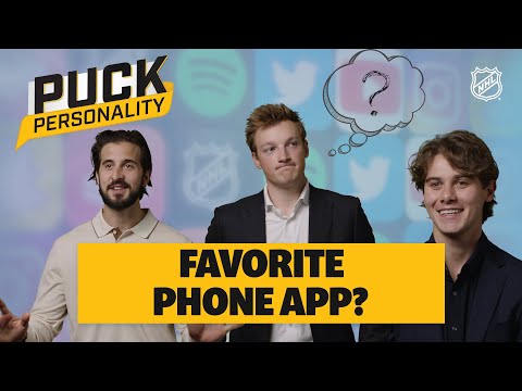 NHL Stars Pick Favorite Phone App | Puck Personality