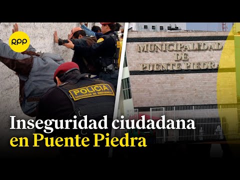 Panorama de la inseguridad ciudadana en el distrito de Puente Piedra