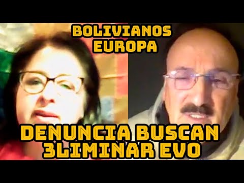 BOLIVIANOS RESIDENTES EUROPA DICEN EVO MORALES ES EL UNICO QUE PUEDE S4LVAR BOLIVIA..