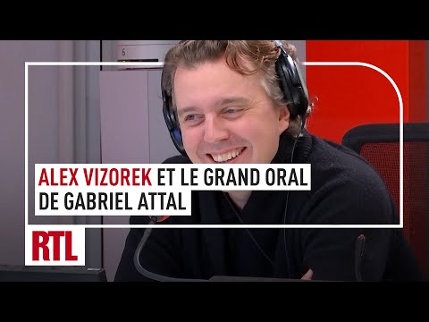 Alex Vizorek et le grand oral de Gabriel Attal