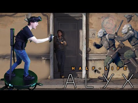 I play Half-Life: Alyx on the 