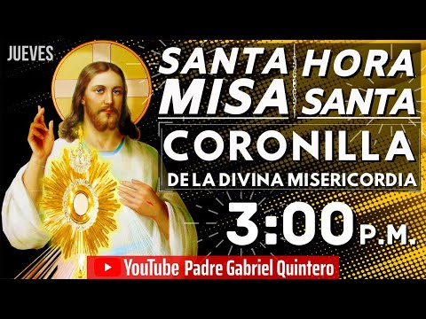 Santo Rosario, Coronilla a la Divina Misericordia, Santa Misa y HORA SANTA de hoy jueves 8 de abril