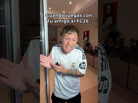 POV: Cuando Juegas Con Tu Amigo Al FC26 😂🚀 Paul Ferrer #short #FC26