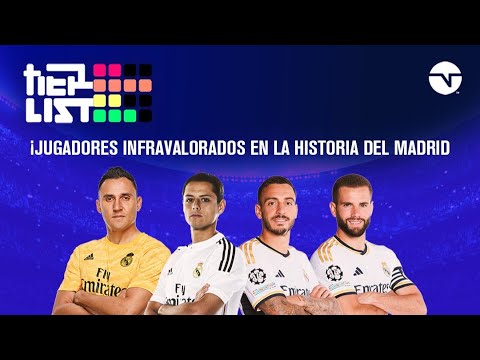 ¡LOS JUGADORES INFRAVALORADOS DEL REAL MADRID! | TIER LIST
