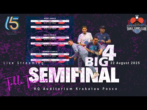 SemiFinal Anniversary 15th Krakatau Posco sedang live sekarang!