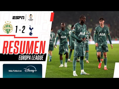 LOS SPURS LOGRARON UNA CÓMODA VICTORIA ANTE LAS ÁGUILAS VERDES | Ferencvaros 1-2 Tottenham | RESUMEN