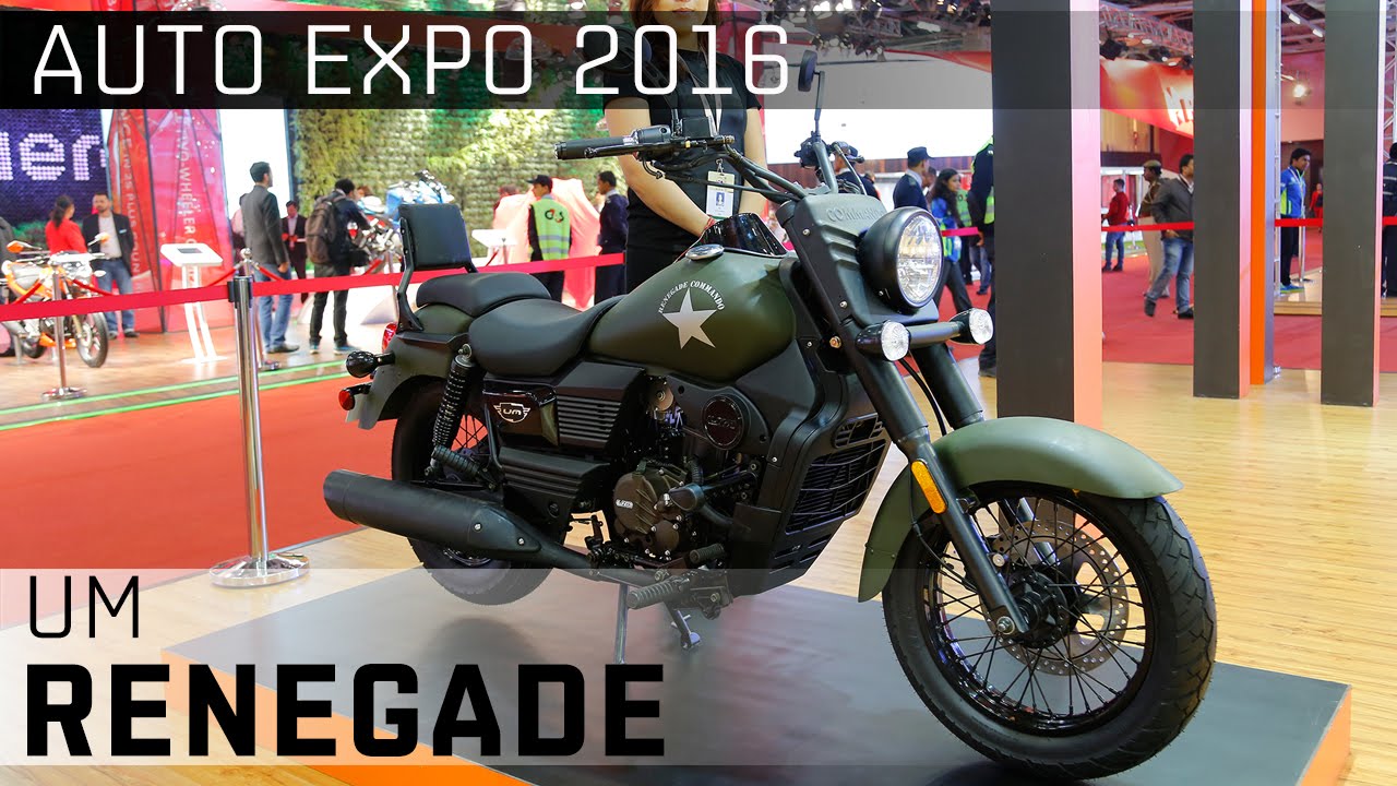 UM Renegade Commando &amp; Sport S :: 2016 Auto Expo WalkAround video 